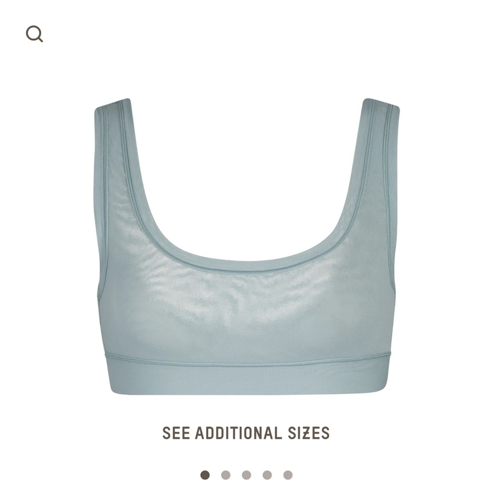 Skims Summer Mesh Scoop Bralette